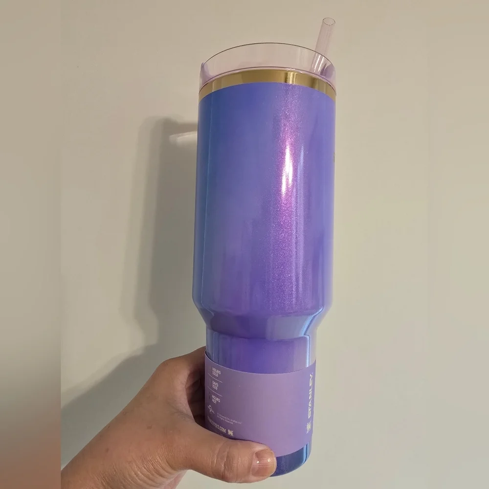 NWT Stanley Limited Edition Wicked Glinda For Good Quencher H2.0 Tumbler 40 Oz - Picture 5 of 13